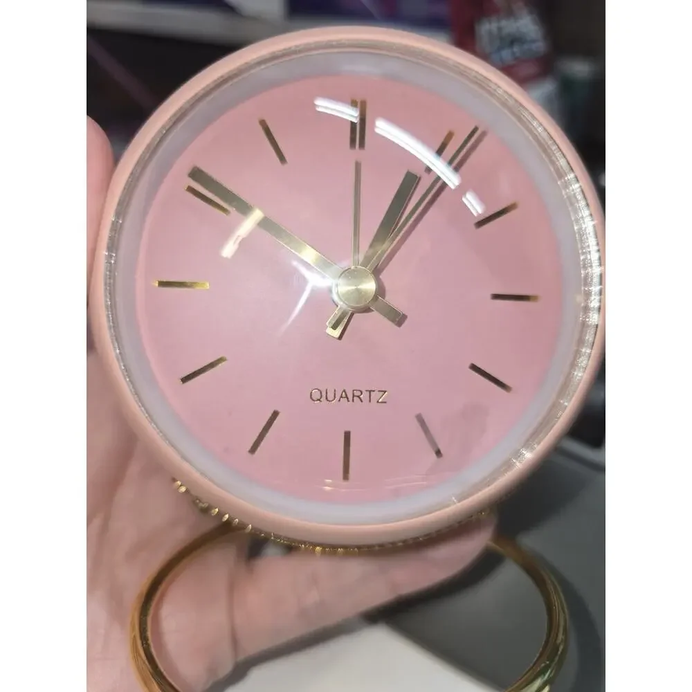 Pink Desk Clock